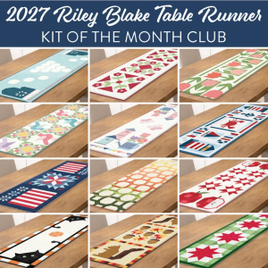 Riley Blake Table Runner of the Month Club