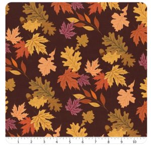 Riley Blake The Awe of Autumn Leaves 108-Wide WB16199-BROWN
