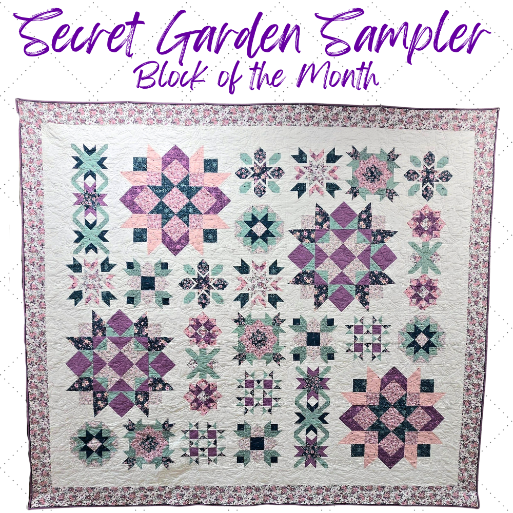 Secret Garden Sampler Block of the Month