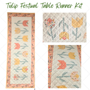Tulip Festival Table Runner Kit