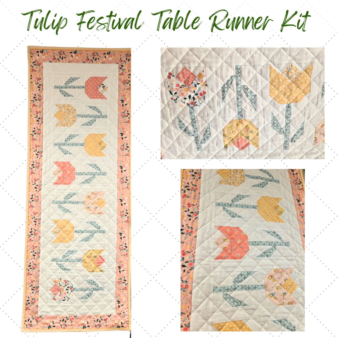 Tulip Festival Table Runner Kit