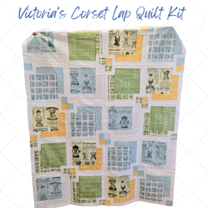 Victoria's Corset Lap Quilt Kt