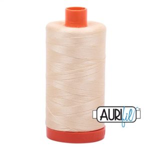Aurifil 50wt Thread Butter