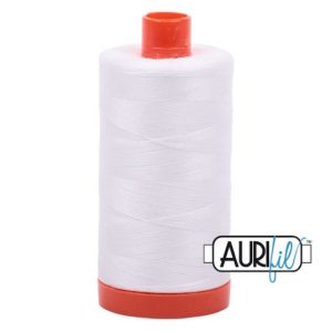 Aurifil 50wt Thread Natural White