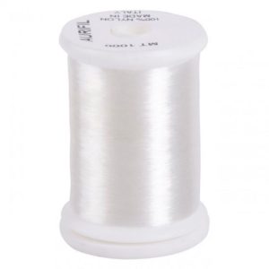 Aurifil 80wt Invisible Nylon Clear White