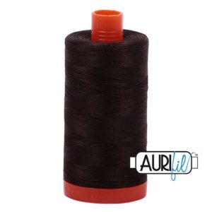 Aurifil Thread Very Dark Bark