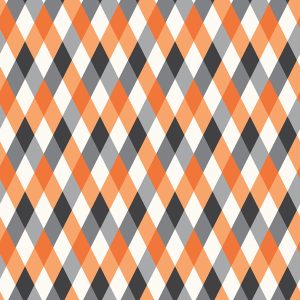 Frank and Friends Diamonds Orange