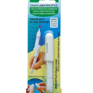 Clover Chaco Liner Pen White