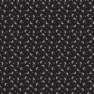 Frank and Friends Moon & Stars Black Glow