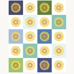 Moda Sunflowers in My Heart 36" Panel