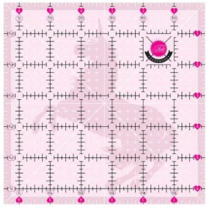 Tula Pink 6.5" x 6.5" Non-Slip Unicorn Ruler