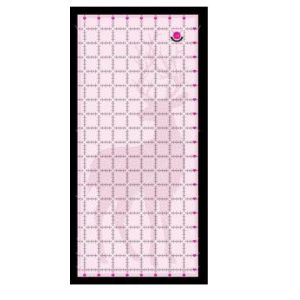 Tula Pink 8.5" x 18.5" Non-Slip Deer Ruler