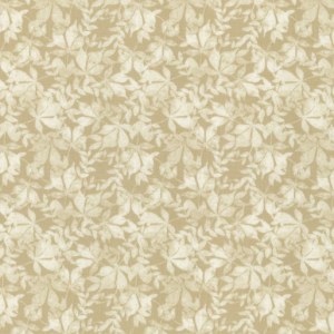 Winter Whispers Tan Leaves