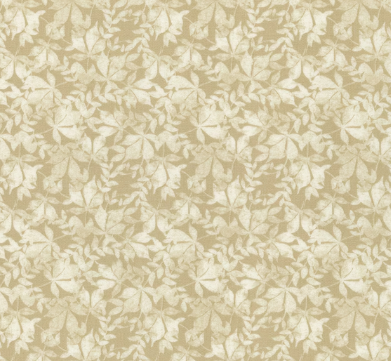 Winter Whispers Tan Leaves