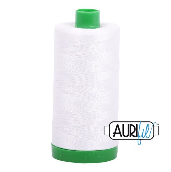 Aurifil 40wt Natural White