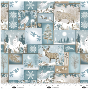 Winter Whispers Winter Patch Light Blue