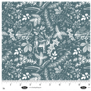 Winter Whispers Silhouettes Teal