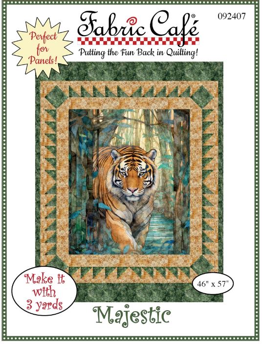 Majestic 3-Yard Panel Quilt Pattern