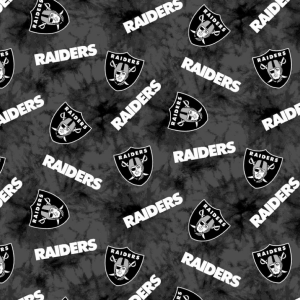 NFL Las Vegas Raiders Logo Toss Flannel