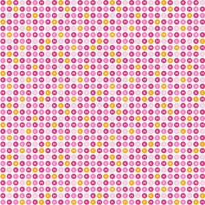 What a Catch KC MO Dots Pink & Gold