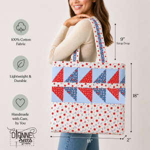 All in A Row Patriotic Tote Bag Kit