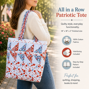 All in A Row Patriotic Tote Bag Kit