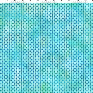 Felicity Teal Dot Stripe