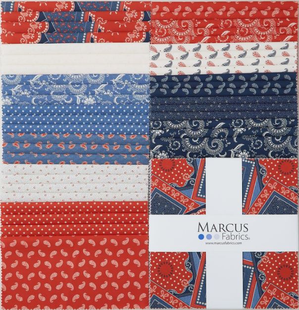 Bandana Bliss Patriotic 10″ Squares