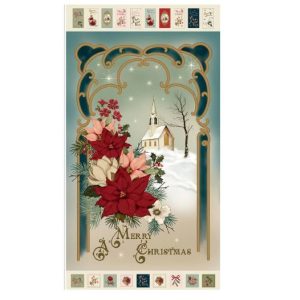 Riley Blake Christmas Greetings Panel