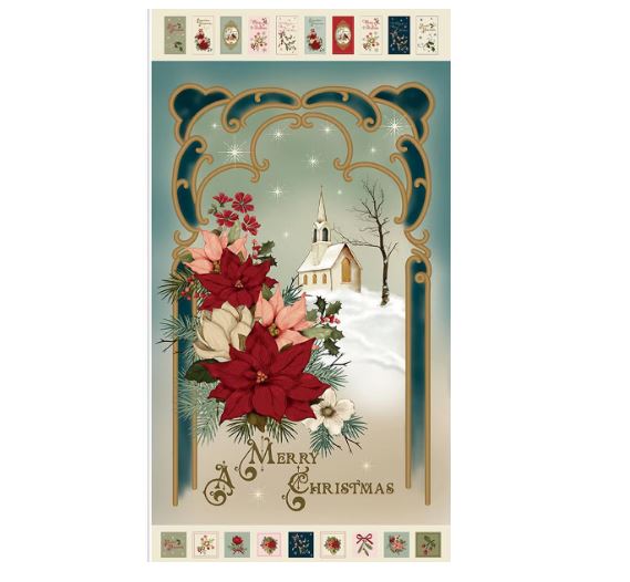 Riley Blake Christmas Greetings Panel
