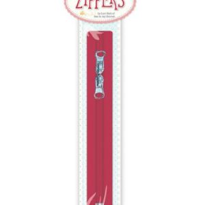 Riley Blake Happy Zippers 16" Red by Lori Holt