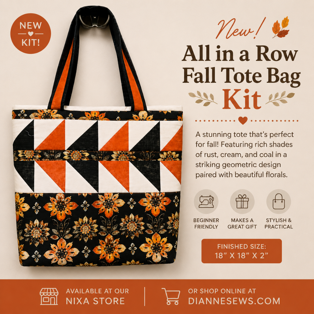 All in A Row Fall Tote Bag Kit