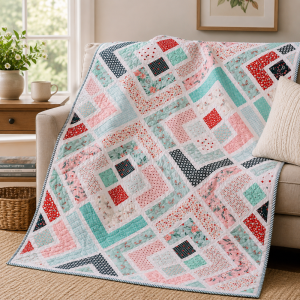 Floral Berry Quilt Kit