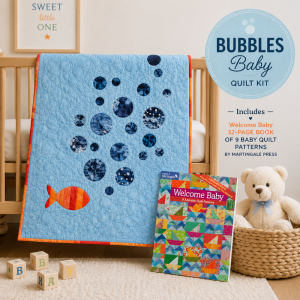 Bubbles Baby Quilt Kit