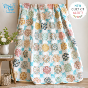 Poppy's Garden Lap-Size Quilt Kit