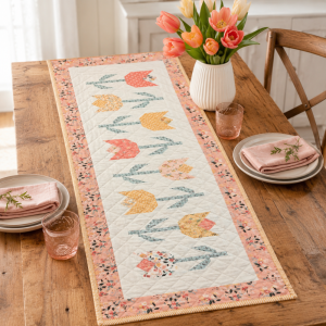 Tulip Festival Table Runner Kit