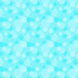 AE Nathan Comfy Flannel Aqua Bubbles
