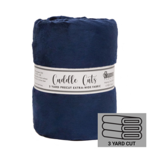 Cuddle Cut 3 Navy Precut Extra Wide 88in x 3yds
