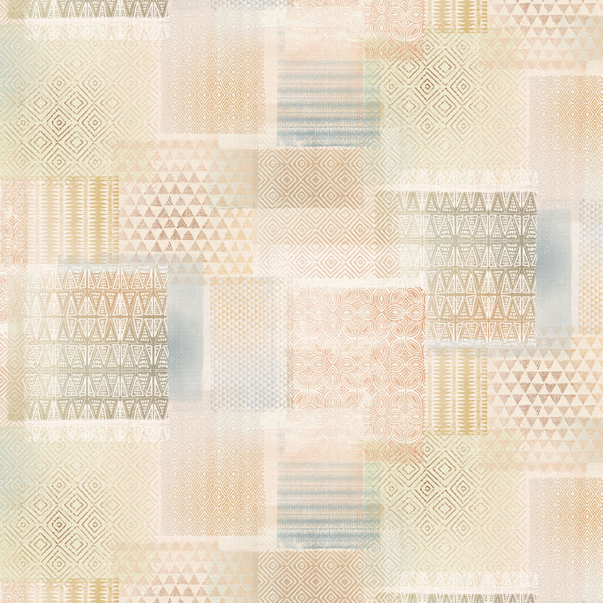 Golden Hour Patchwork Geo Multi