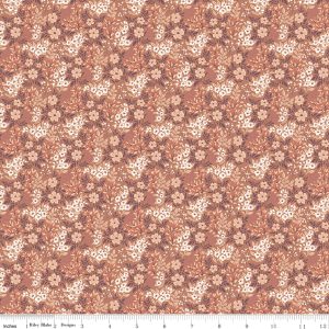Riley Blake Evening on the Prairie Ditsy Floral Umber
