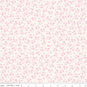Riley Blake Picnic Florals Pink Flowers