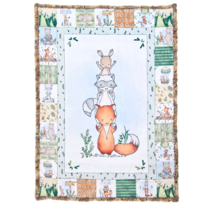 Tiny Tails Timber Grove Cuddle Baby Quilt Kit