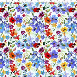 Blooming Day and Night Blue Garden