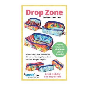 byAnnie Drop Zone Zippered Tray Trio Pattern
