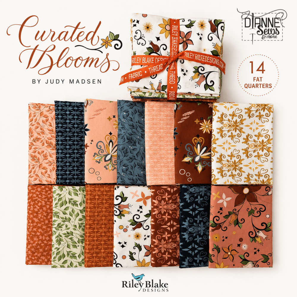 Riley Blake Curated Blooms 14pc FQ Bundle