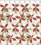 Winter Solstice II Poinsettia Cream