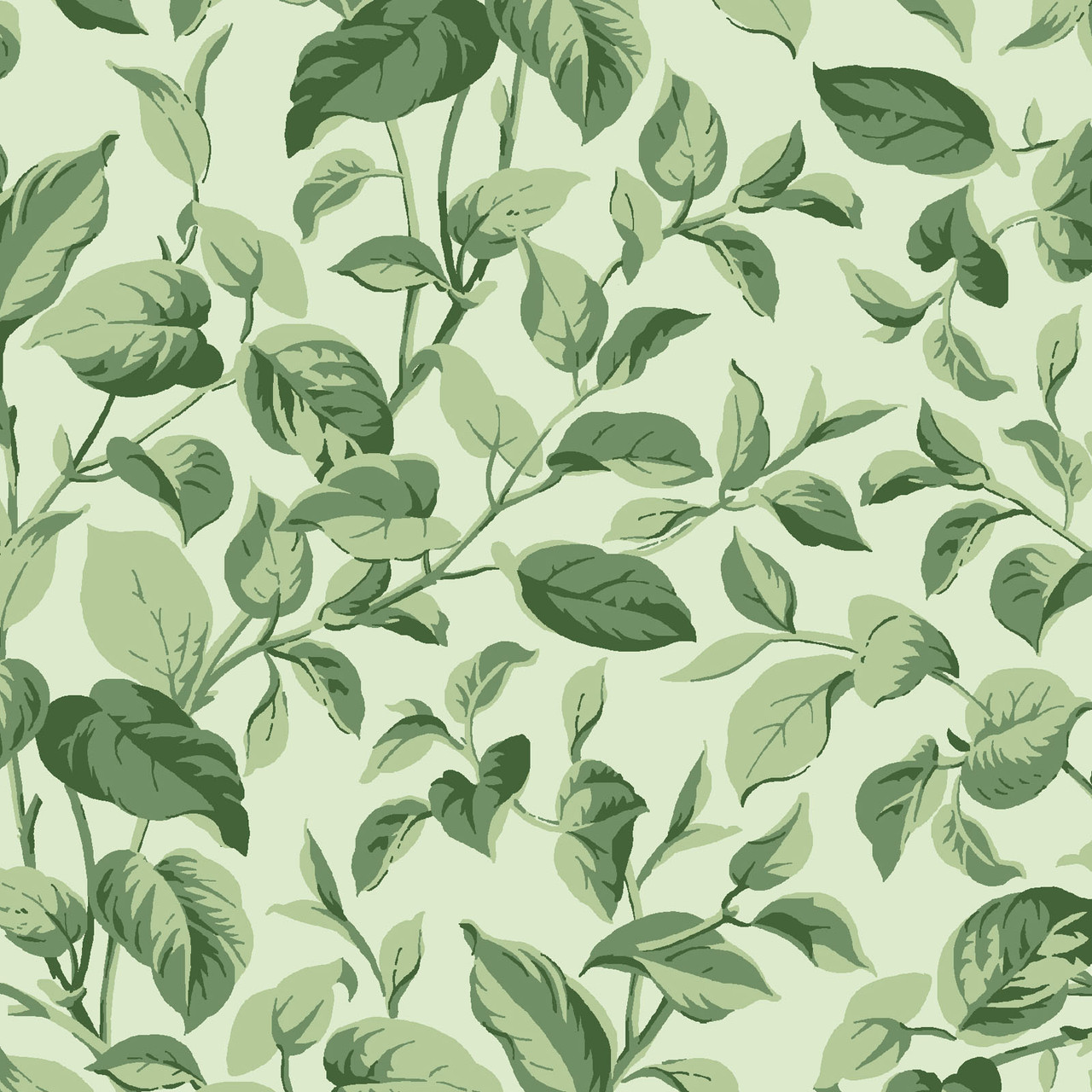 Maywood Studio Lilac Lane Leaves Green
