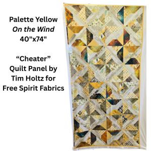 Palette Yellow On the Wind 40"x74" Cheater Panel