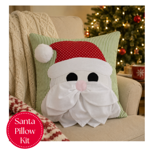 Petal Pop Santa Pillow Kit w/Pattern