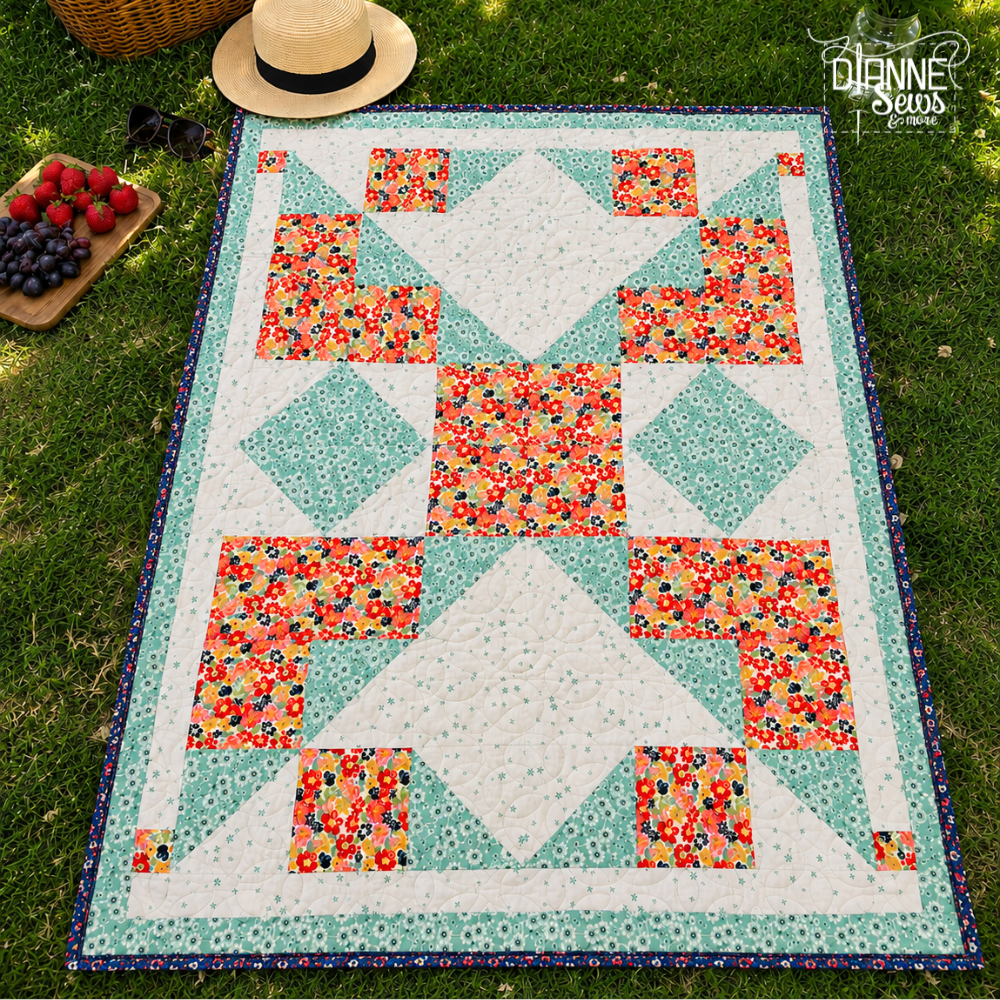 Picnic in Nixa Lap Quilt Kit